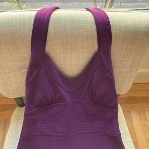 Banana Republic purple halter dress